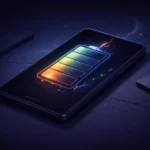 Smartphone battery showing unstable power levels during overnight idle use