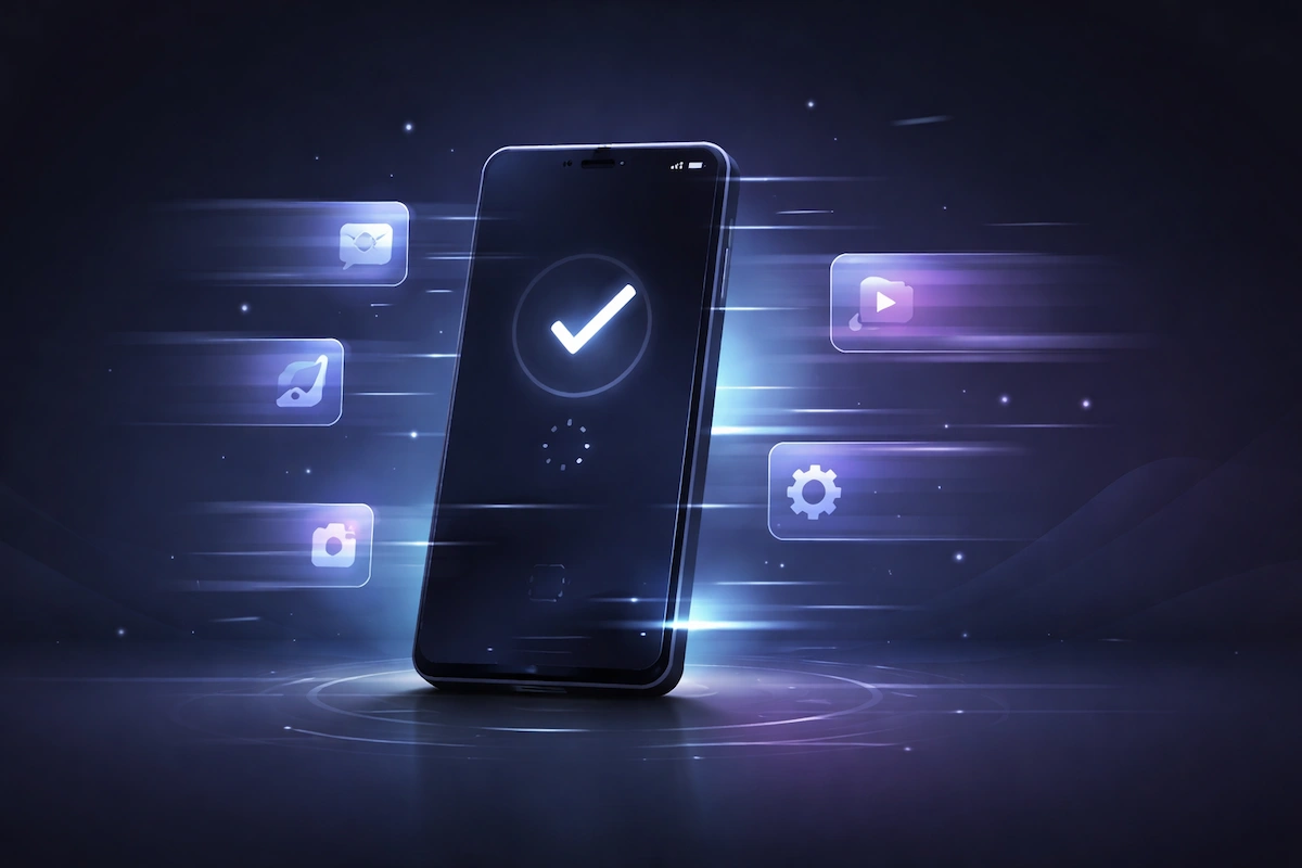 Phone feeling slow after a software update with laggy apps and delayed response