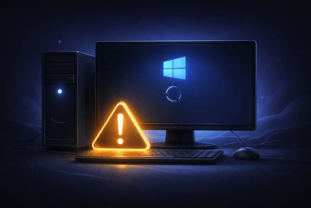 PC restarts on its own showing Windows reboot screen unexpectedly