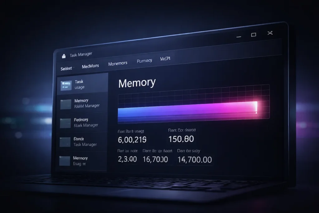 windows high ram usage after startup in Task Manager memory tab